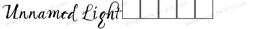 Unnamed Light字体转换